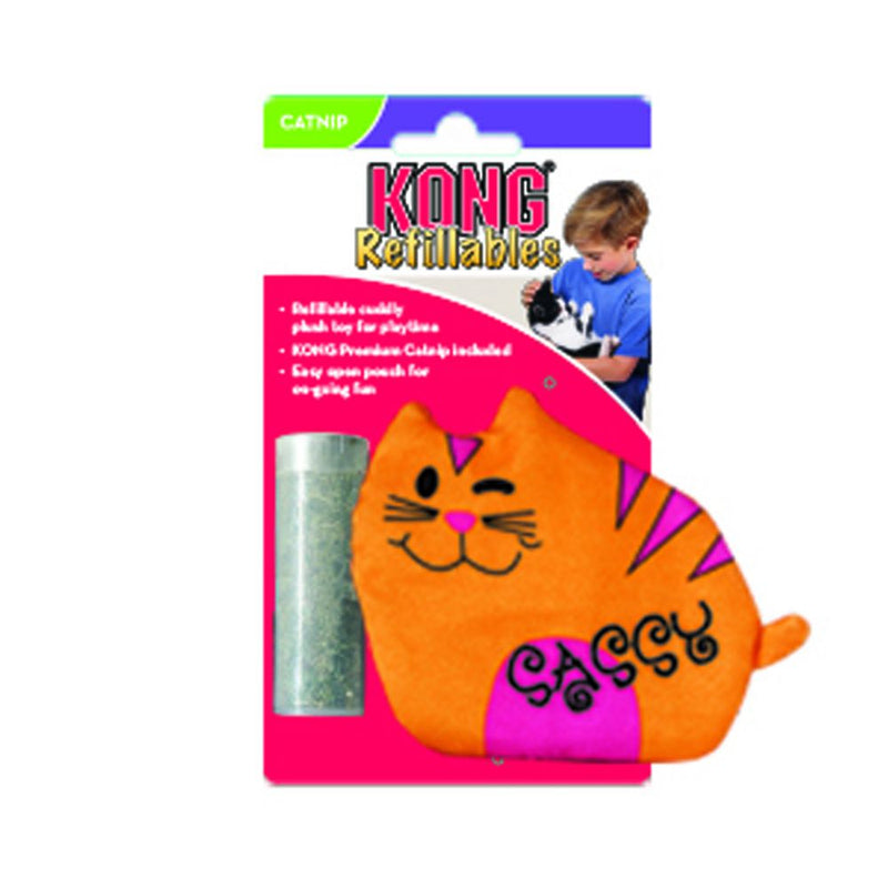 Kong Cat Refillable Catnip Toy - Purrsonality Sassy