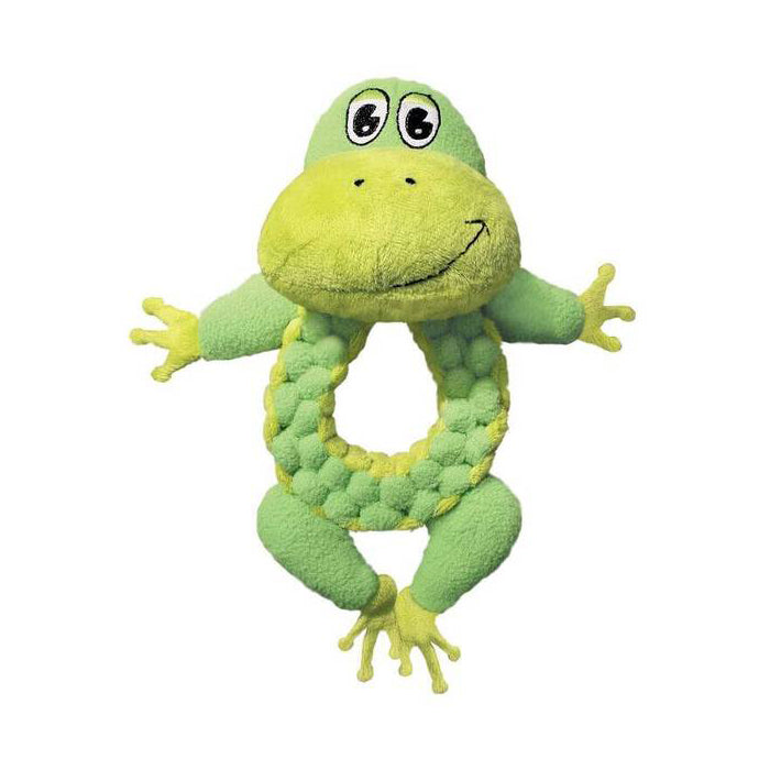 Kong Dog Round BraidZ Frog Large (BN12)