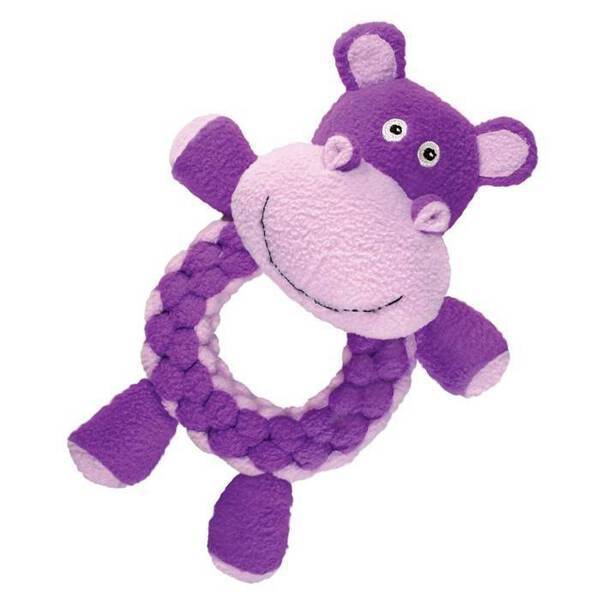 Kong Dog Round BraidZ Hippo Large BN11
