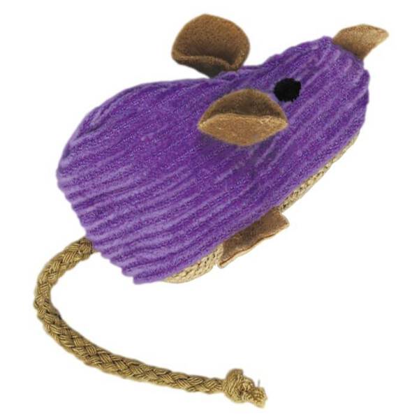 Kong Cat Refillable Catnip Toy - Corduroy Mouse (NM43)