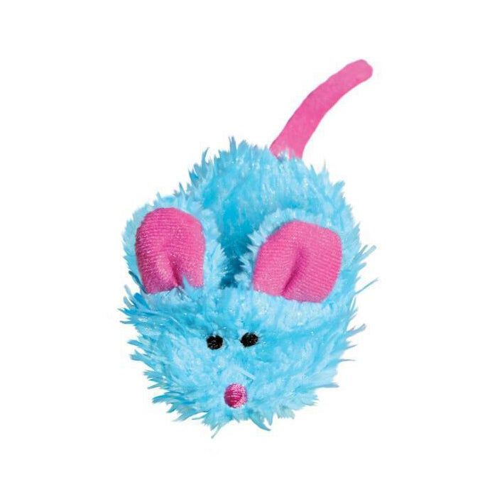 Kong Cat Refillable Catnip Toy - Fuzzy Slipper Blue (NS41)