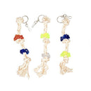 Duvo Birdtoy Bird Rope with 3 Knots & Acrylic 28cm