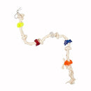 Duvo Birdtoy Bird Rope with 6 Knots & Acrylic
