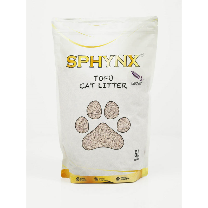 Sphynx Tofu Cat Litter Lavender 6L