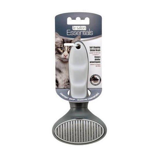 Le Salon Cat Self-Cleaning Slicker Brush