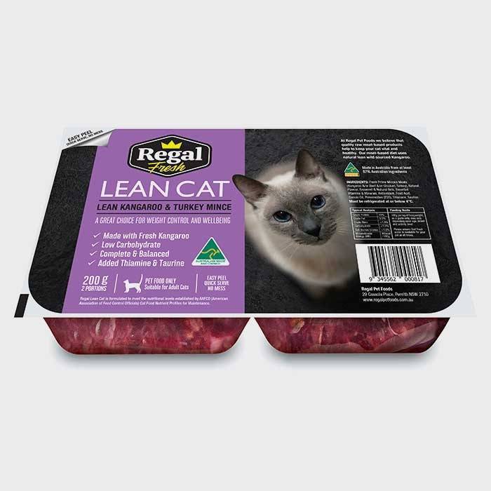 Fresh raw hot sale cat food