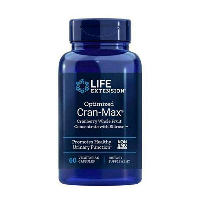 Life Extension Optimized Cran-Max Cranberry Whole Fruit Concentrate with Ellirose
