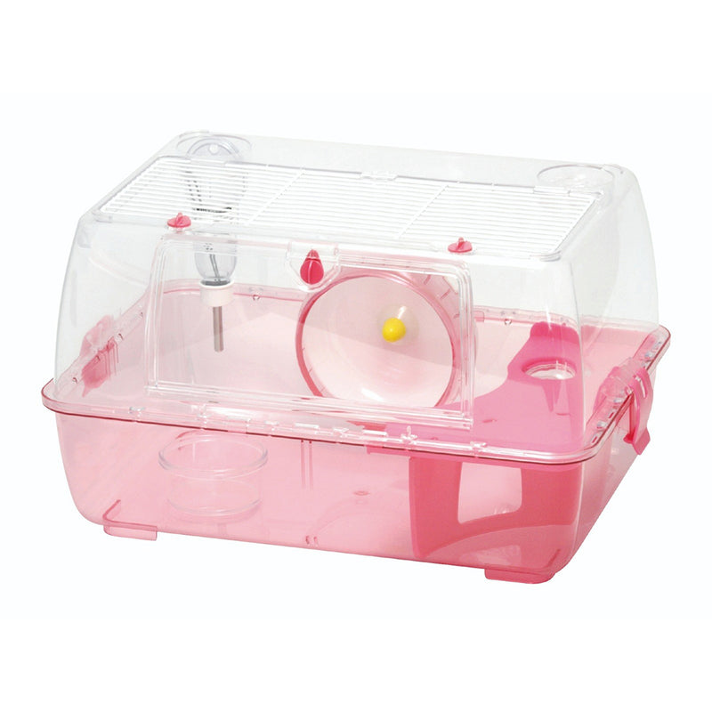 Lilliphut Roomy Hamster Cage Pink