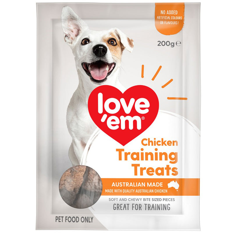 Love'em Dog Chicken Training Treats 200g
