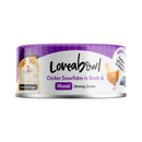 Loveabowl Cat Wet Food Chicken Snowflakes & Mussel in Broth 70g
