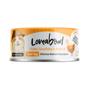 Loveabowl Cat Wet Food Chicken Snowflakes & Quail Egg in Broth 70g