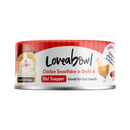 Loveabowl Cat Wet Food Chicken Snowflakes & Red Snapper in Broth 70g