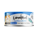 Loveabowl Cat Wet Food Tuna Ribbons & Barramundi in Broth 70g