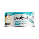 Loveabowl Cat Wet Food Tuna Ribbons & Shirasu in Broth 70g