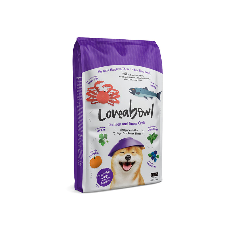 Loveabowl Dog Food Salmon with Snow Crab 10kg