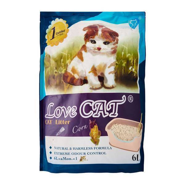 Lovecat Korean Tofu Cat Litter - Corn 6L