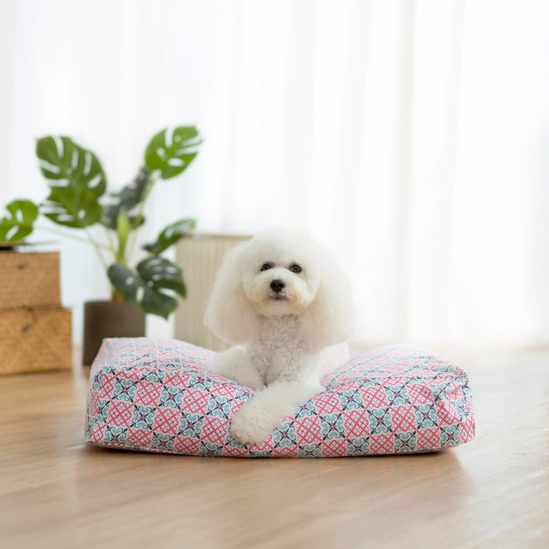 Ohpopdog Microbeads Pillow Bed Bibik Pink 14 M