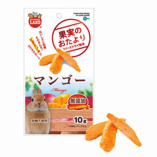 Marukan Freeze-Dried Mango for Small Animals 10g (ML-144)