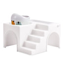 Marukan Clean & Clear Life Clean House with Skylight & Staircase for Hamsters (ML388)