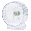 Marukan Clean & Clear Life Clean Wheel with Running Meter for Hamster 17cm (ML322)