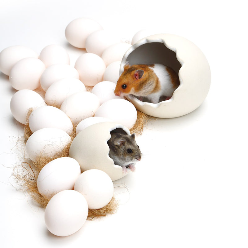 Marukan Egg Shape House for Hamsters M (ML337)