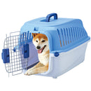 Marukan Hard Carrier for Dogs & Cats Blue L (DA016)