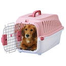 Marukan Hard Carrier for Dogs & Cats Pink M (DA013)