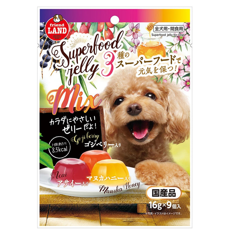 Marukan Superfood Jelly Mix for Dogs 16g x 9pc (DA257)