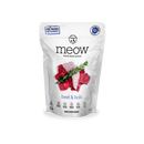 Meow Freeze-Dried Cat Food Beef & Hoki 280g