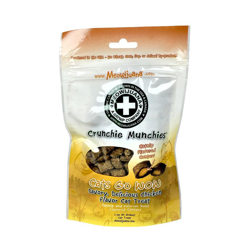 Meowijuana Cat Treats Crunchie Munchies Chicken 85g