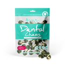 Altimate Pet Dog Dental Chews Infused with Mint & Chlorophyll - Mint Knotted Bone 12pcs