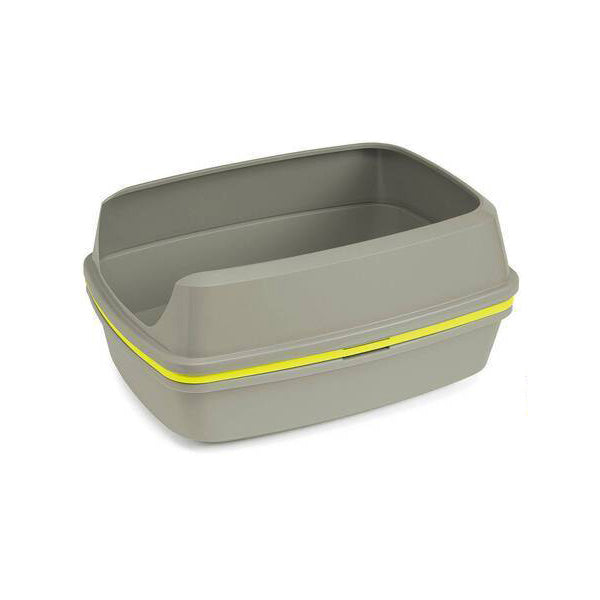 Moderna Lift To Sift Open Cat Litter Box Lemon Jumbo
