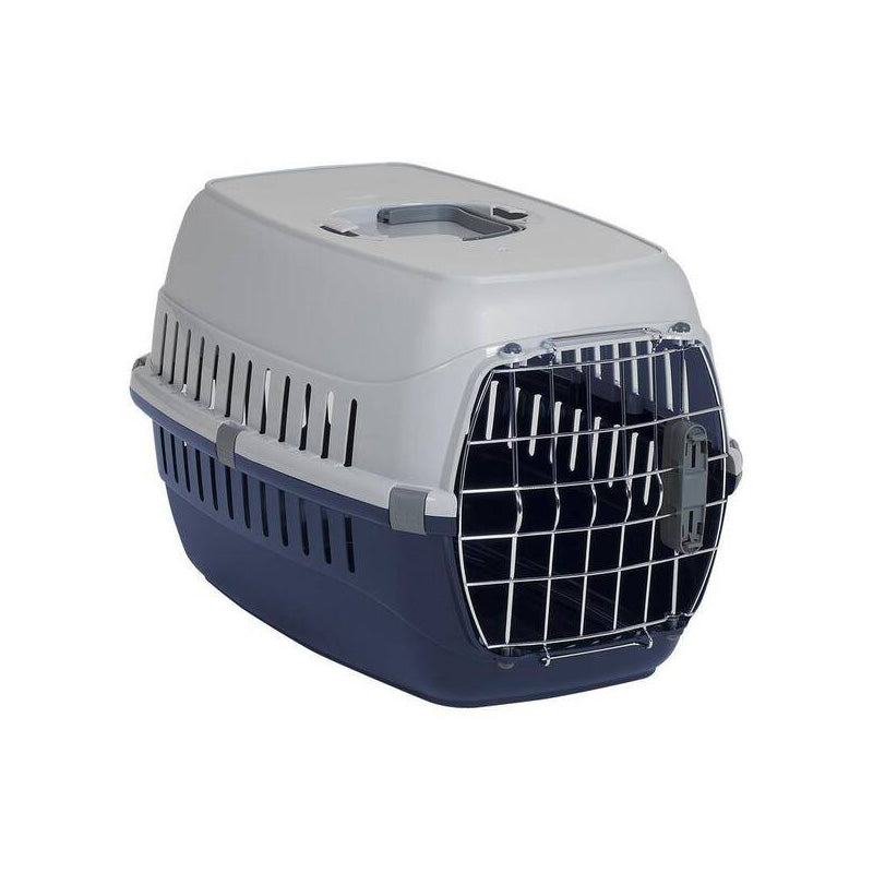 Moderna Road Runner II Pet Carrier Spring Lock Door Blueberry L