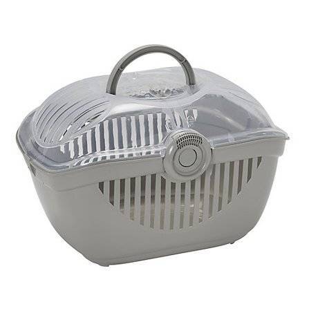 Moderna Top Runner Pet Carrier - Warm Gray Large