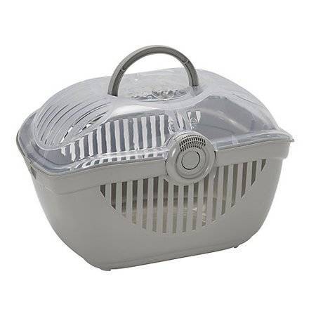 Moderna Top Runner Pet Carrier - Warm Grey L