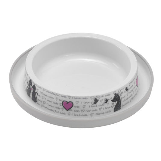 Moderna Trendy Dinner Cat Bowl - Cats In Love 210ml