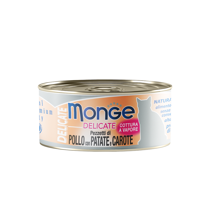 Monge Cat Delicate Chicken with Potato and Carrot 80g