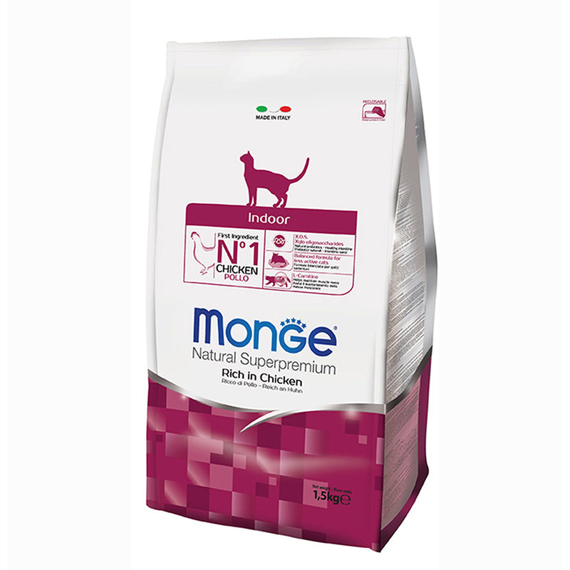 Monge Cat Natural Superpremium Indoor Rich in Chicken 1.5kg