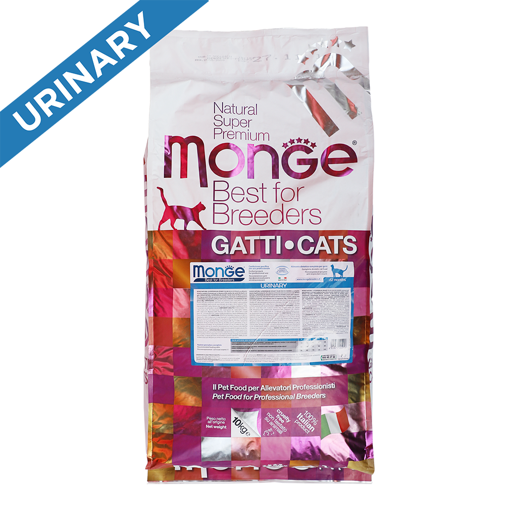 Monge Cat Natural Superpremium Urinary Rich in Chicken 10kg ( EXPIRY 2