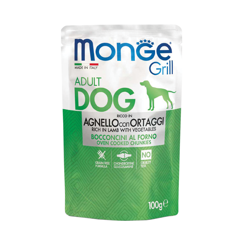 Monge Grill - Lamb & Vegetables for Dogs 100g