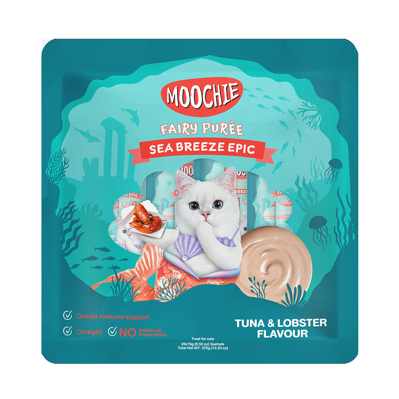 Moochie Cat Fairy Puree Tuna & Lobster 375g