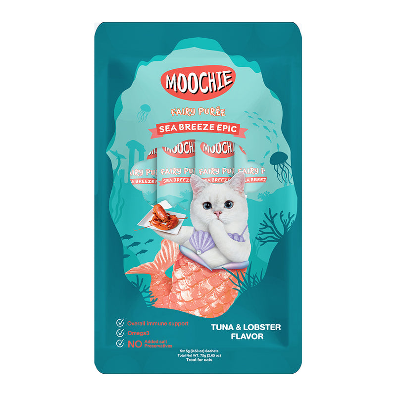 Moochie Cat Fairy Puree Tuna & Lobster 75g