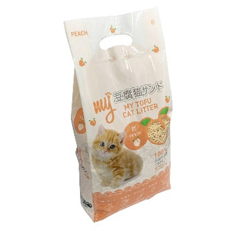 My Tofu Cat Litter Peach 7L