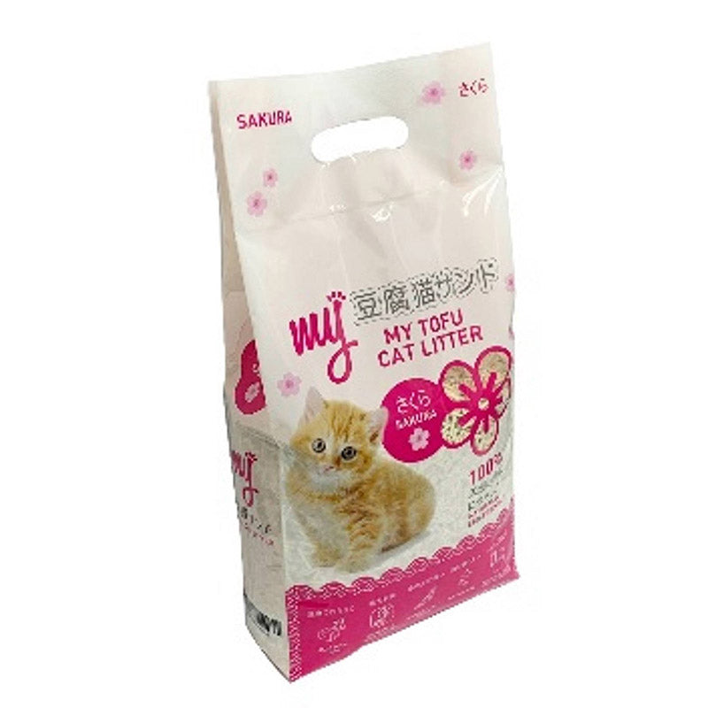 My Tofu Cat Litter Sakura 7L