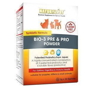 Natural Pet - Bio-3 Pre & Pro Powder ( Flavour Free ) 2g x 30sachets