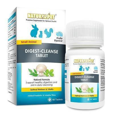 Natural Pet Digest-Cleanse Tablet for Small Animals 60cts