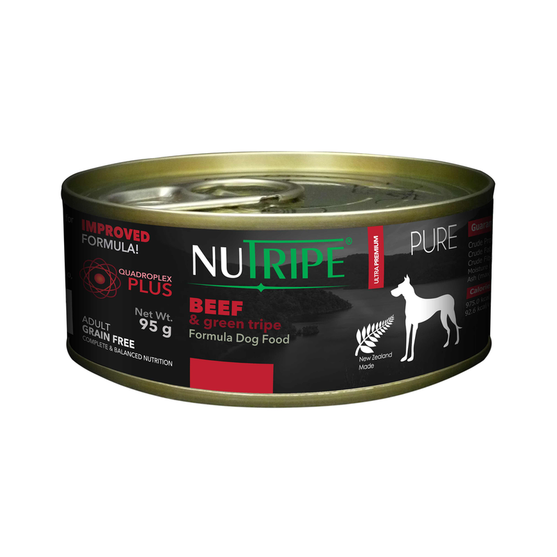 Nutripe Dog Pure Beef & Green Tripe 95g