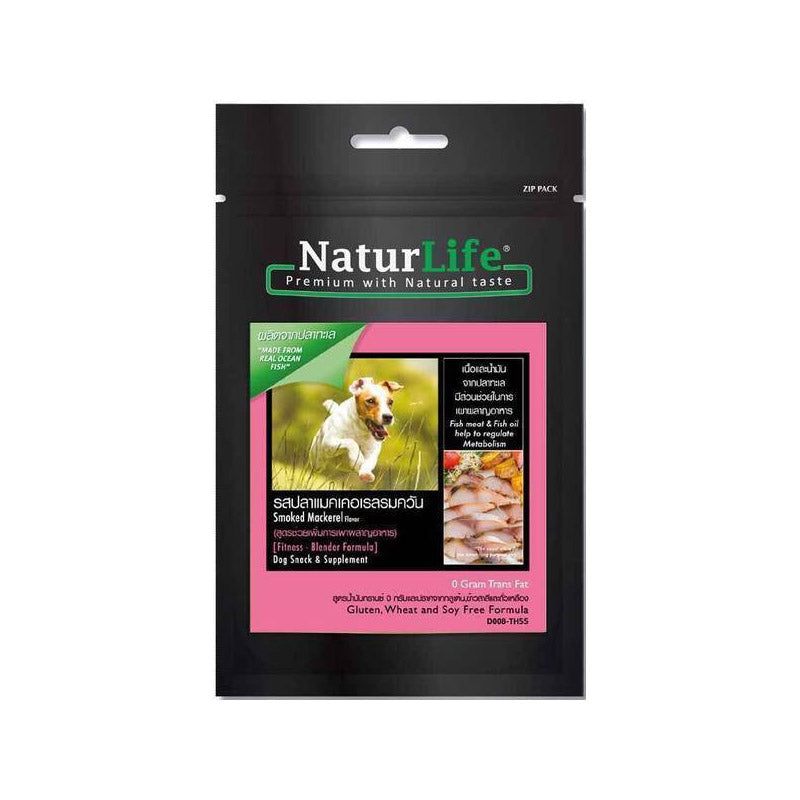 NaturLife Dog Smoked Mackerel - Fitness Blender Formula 55g