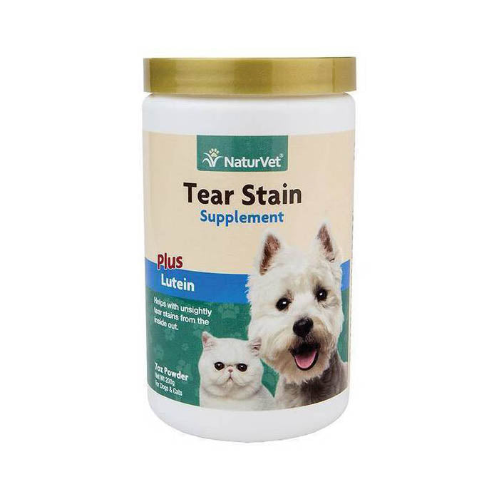 NaturVet Tear Stain Supplement Plus Lutein - Powder 200g