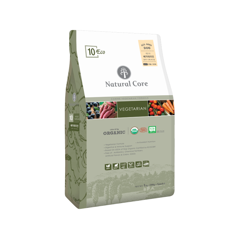 Natural Core Canine Eco Organic Series 10 Vegetarian Formula 6kg